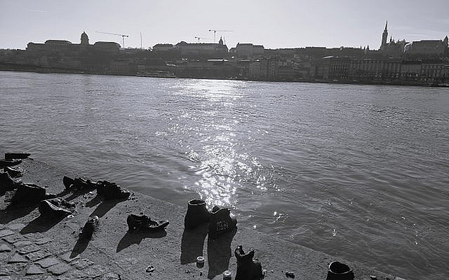 Shoes on the Danube Bank (Photo courtesy of the author) Shoes on the Danube Bank (Photo courtesy of the author)