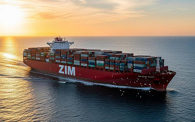Zim ship at sea. (Photo: Shutterstock )