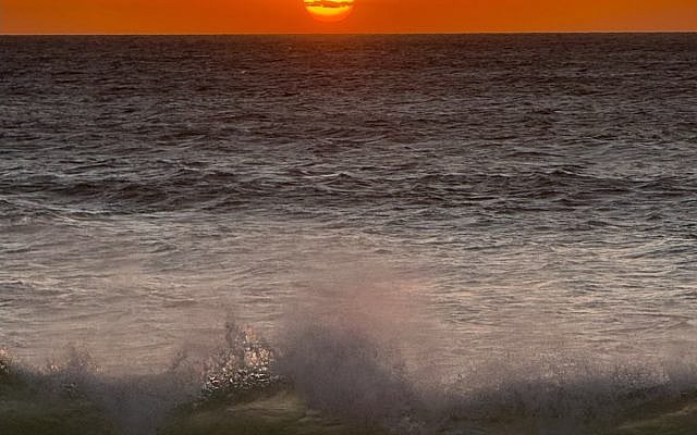 Staying long enough to let the waves settle. Todos Santos. Photo by Susie Hess.