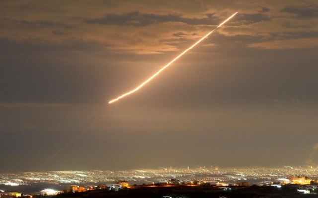 A United Arab Emirates missile interceptor defending Emirati airspace against Iran  (Credit: Anadolu Agency)