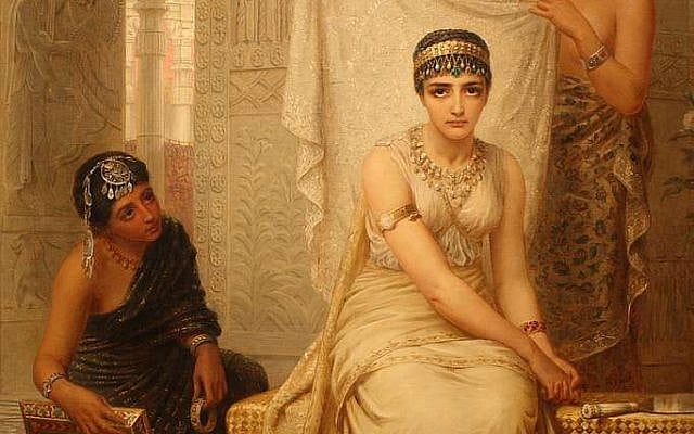 Queen Esther, Painting by Edwin Long, 1878, National Gallery of Victoria, Melbourne.