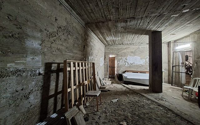 A bomb shelter in my neighborhood. Photo: Nili Bresler