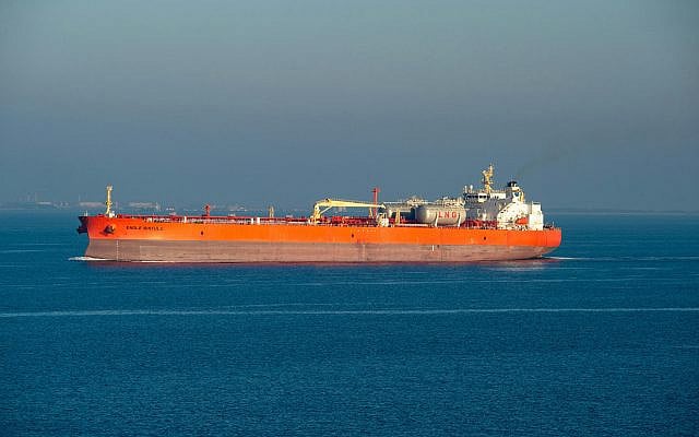 LNG Carrier Ship at Sea