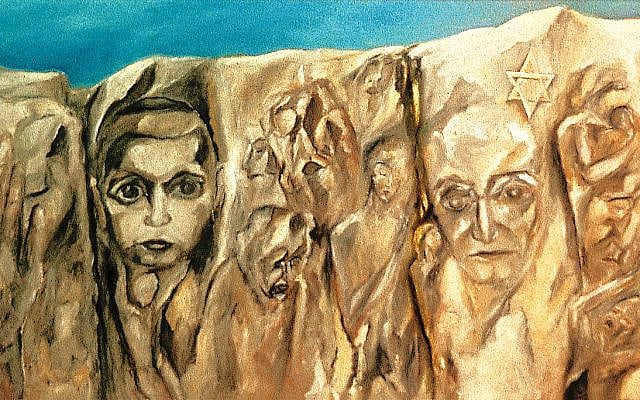 Michael Rogatchi (C). The Kotel. Oil on canvas. 1999.