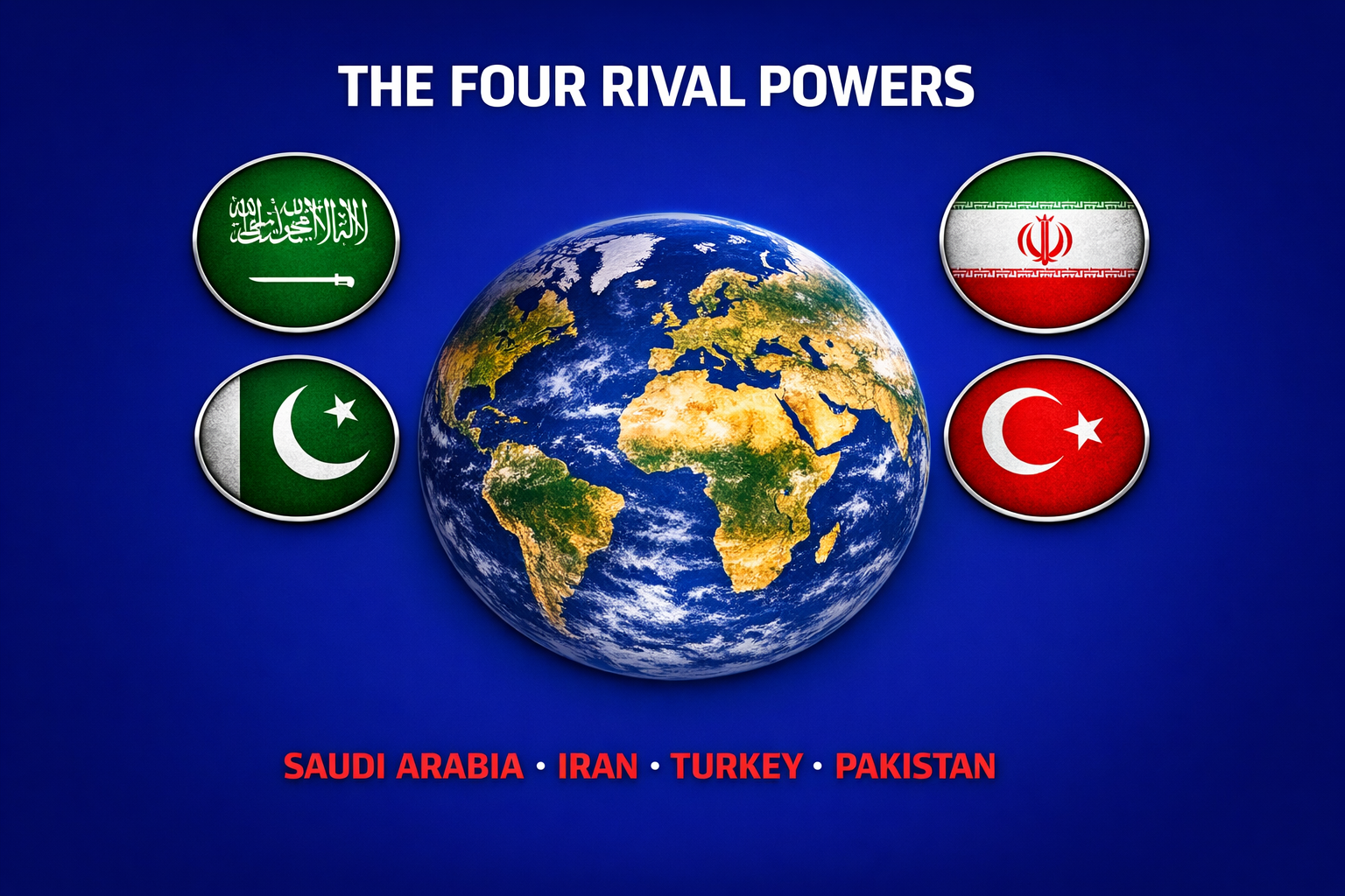 The Four Rival Powers of the Muslim World