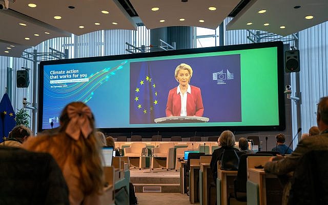 EU Commission President Ursula von der Leyen opened the EU event of “Climate Actions that Works for You”, September2025. EU Commission President Ursula von der Leyen opened the EU event of “Climate Actions that Works for You”, September2025.