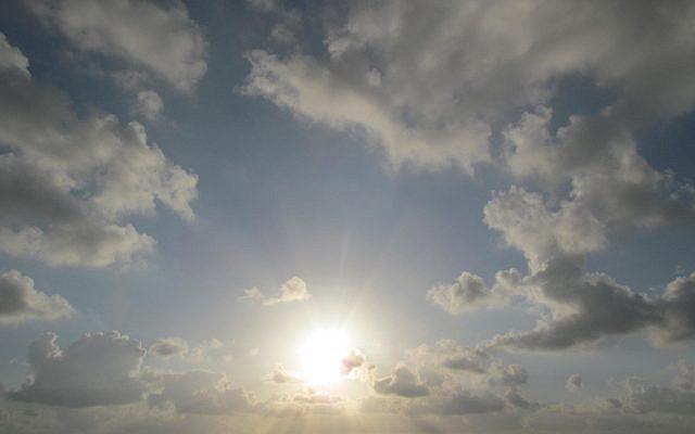 Sunset over the Israeli coast. Anna Harwood-Gross