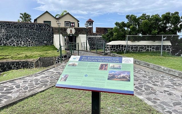 St. Eustatius and the American Revolution Marker