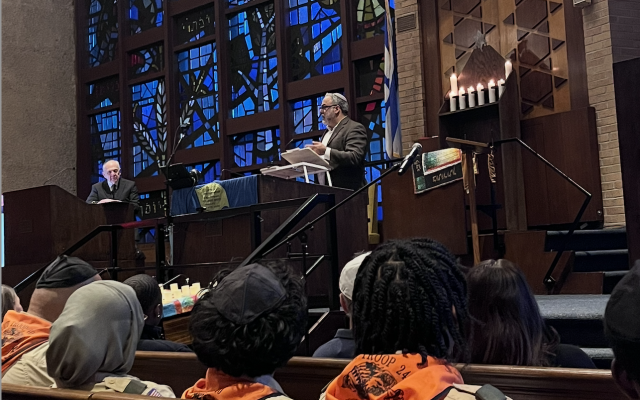 JCRC-LI/Congregation Shaaray Shalom Holocaust Remembrance Service, April 19, 2026 (photo: Raya Creditor)