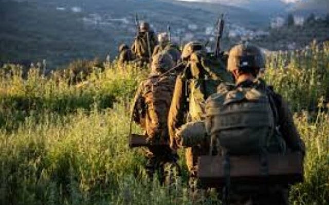 IDF soldiers in southern Lebanon, in 2024. (Israel Defense Forces)