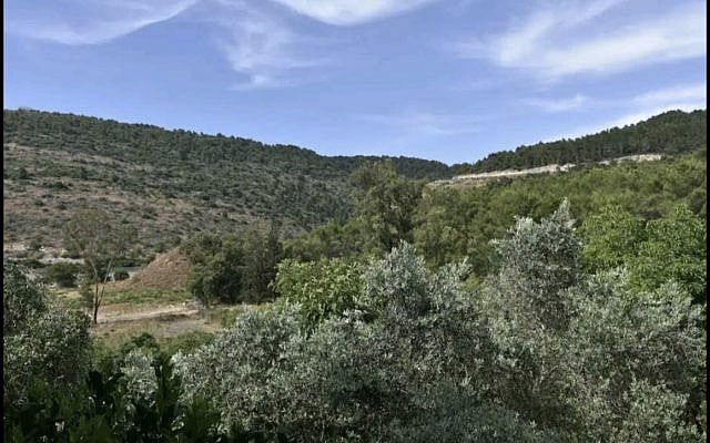 View to Lebanon, from Shlomi