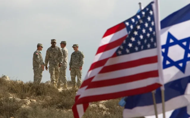 U.S. soldiers during a a joint military exercise with the Israeli Defense Forces west of Jerusalem. (Photo Credit: REUTERS/Ronen Zvulun, 2012)