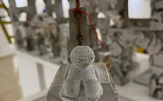 War destruction and Beauty.  by  Sharon Pazner, courtesy of the artist