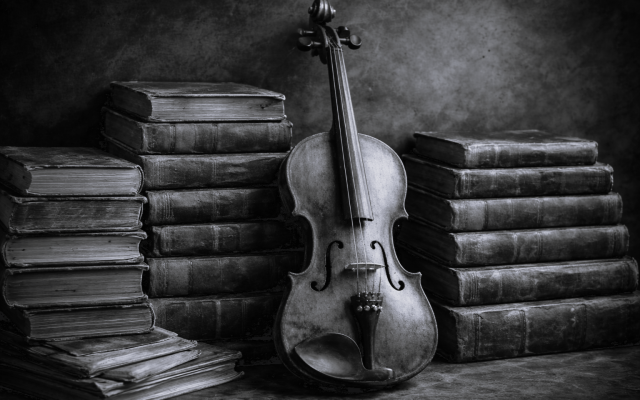 The violin with no voice (Photo courtesy of the author)