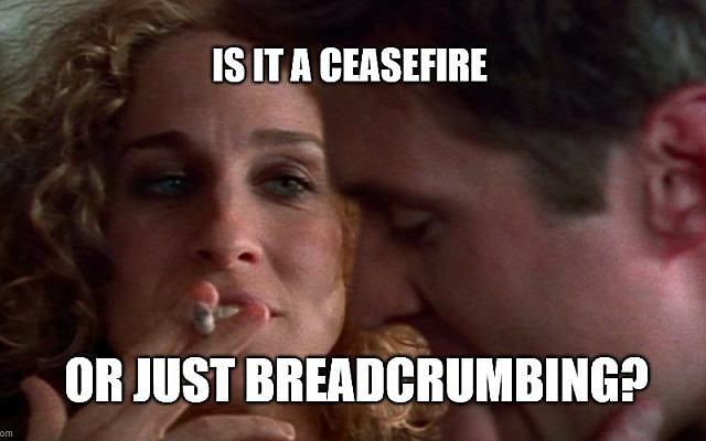 Adapted meme based on a scene from Sex and the City (HBO), included here for cultural commentary.