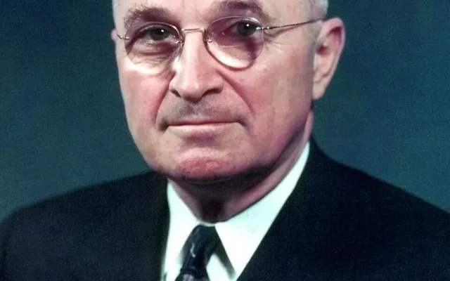 President Harry S Truman official portrain (Public domain) President Harry S Truman official portrain (Public domain)