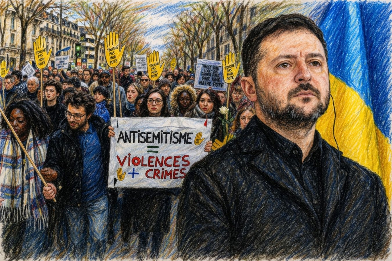 The Blogs: Zelensky Signs Law Against Antisemitism in Ukraine: Up to 8 Years in Prison