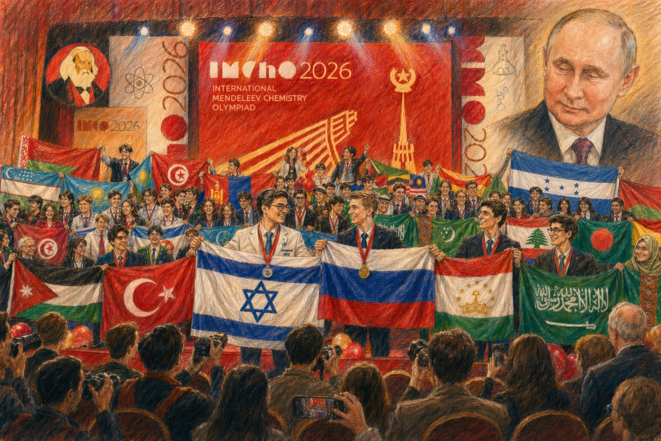 Israeli Students at a Moscow Olympiad: 6 Medals, Questions for Adults