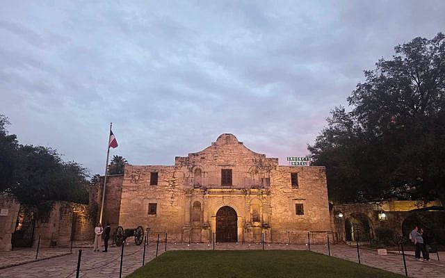 The historic Alamo - Mision San Antonio de Valero - established in 1718 by "anusim" empresarios/conversos having fled the Spanish Inquisition and settle the new world - Mexico y Tejas  (Photo by Winslow Swart)