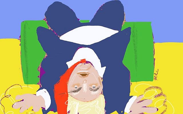 Donald's gymnastics --- PORTRAITS by Kerry Landon-Lane