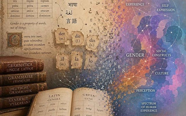 What began as grammatical classification slowly expanded into a system for interpreting human identity, perception, and meaning. Image © Ivan Bassov, 2026. Licensed under CC BY 4.0.
