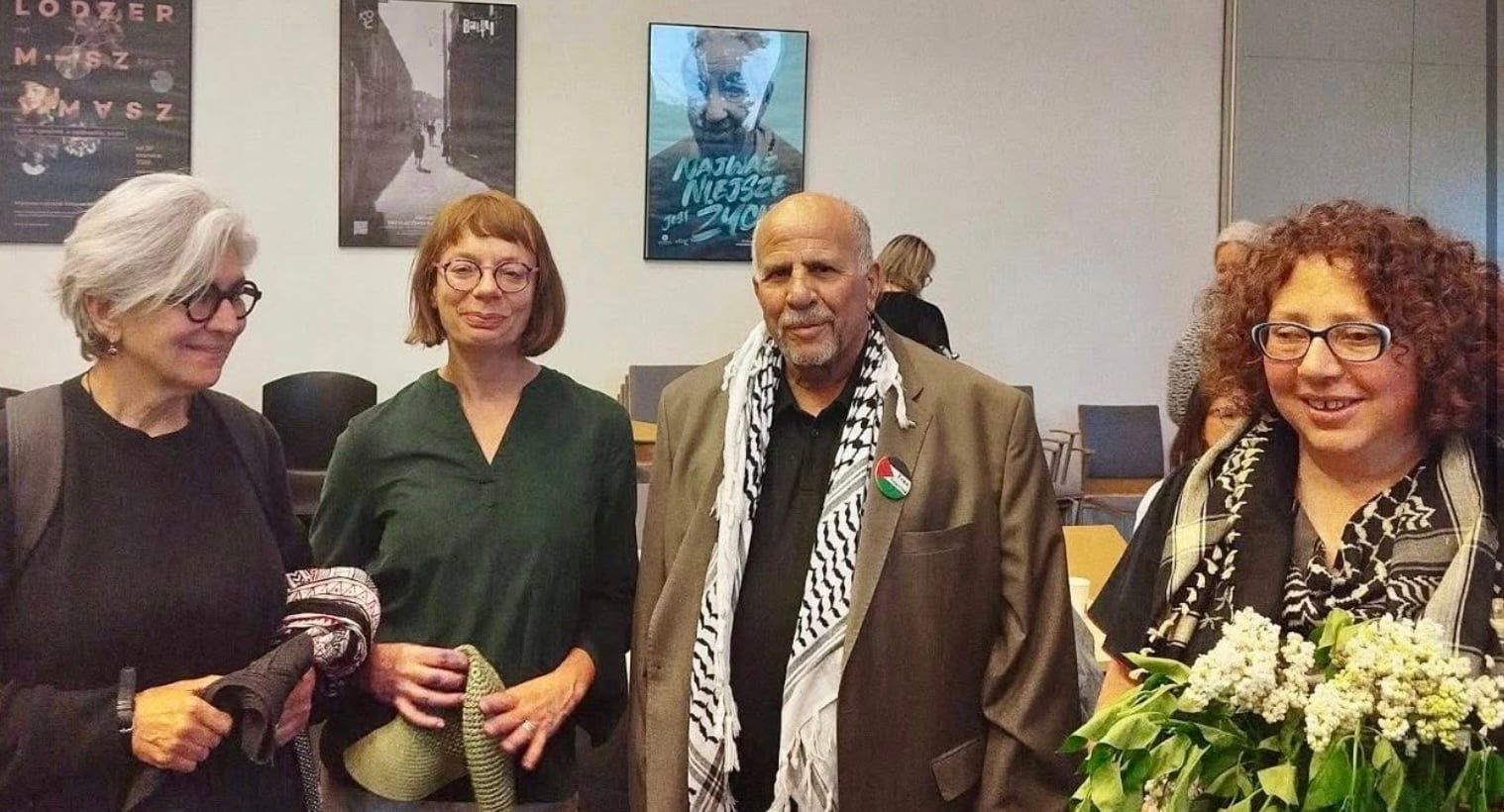 Debating Palestinian cause on the grounds of the Lodz Ghetto