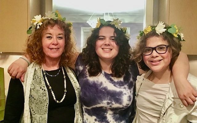 The author with cousins Pelli & Mia Mechnikov. Photo courtesy of the author.