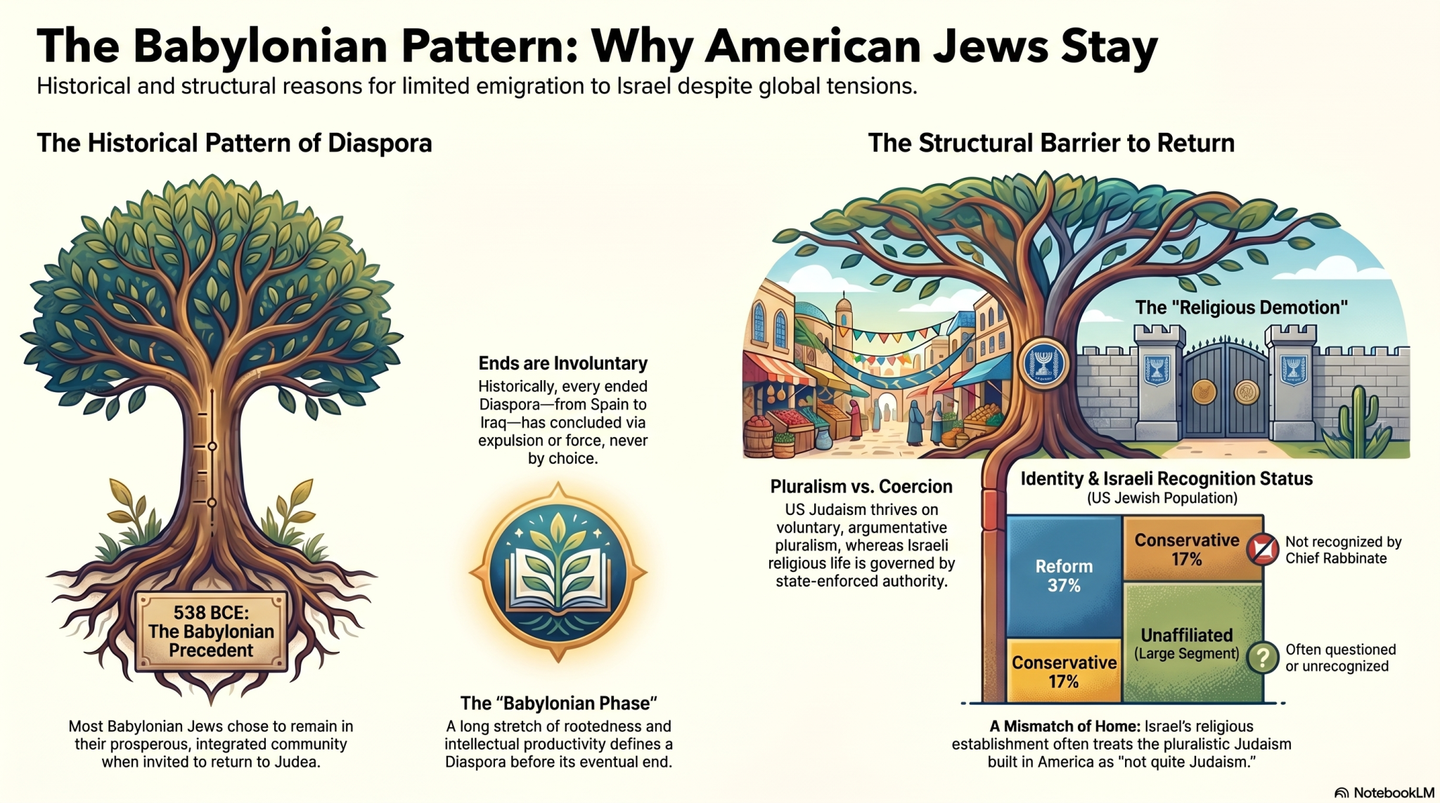 Explaining Why American Jews Are Not Emigrating to Israel in Large Numbers