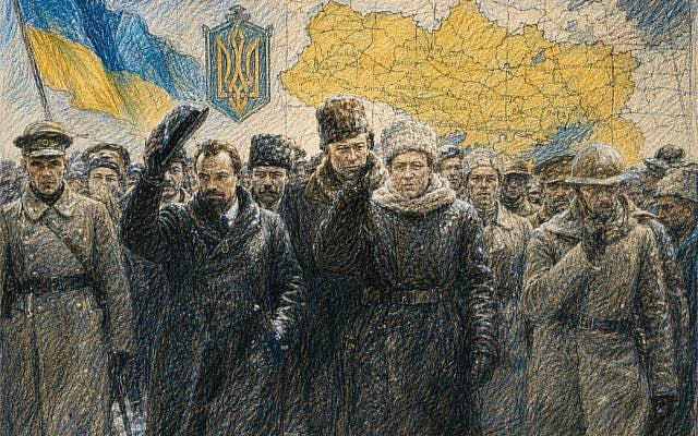 “Do Not Forget the Sword”: Why Symon Petliura Matters to Ukraine — and Why Israel Should Read This History Carefully.The image was created using AI.