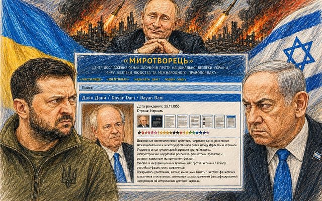 Ukraine, Israel, and the Conflict of Two Traumas: When Memory Becomes a Weapon. The image was created using AI.