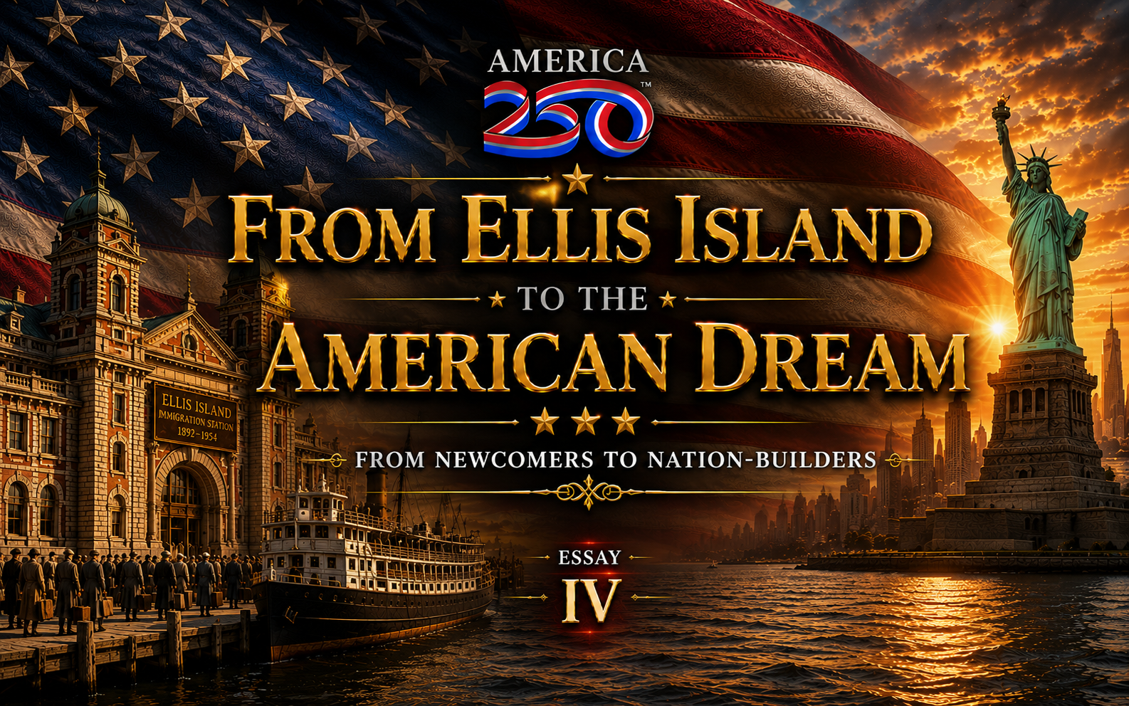 America 250 | Essay 4: From Ellis Island to the American Dream