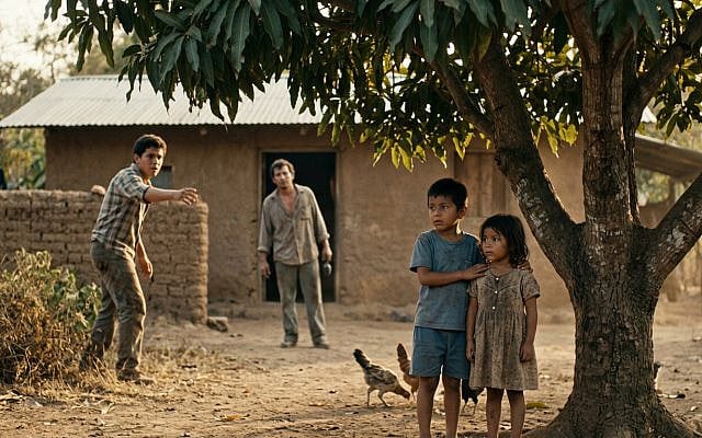 A childhood memory from San Jorge, El Salvador, during the Salvadoran Civil War.