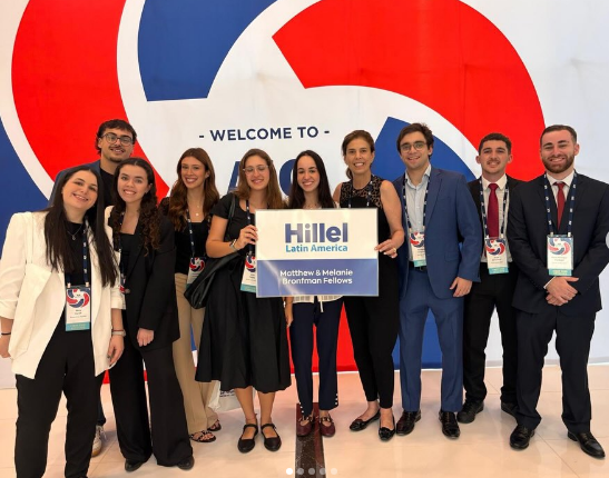 Hillel Latin America Youth Shine at AJC Global Forum in Washington, DC