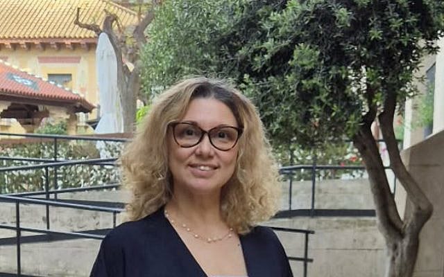 Evgenia Kempinski at Poble Espanyol in Barcelona, Spain (Courtesy of the Kempinski family).