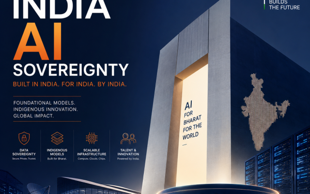 India's Race for Sovereign AI. AI Illustration (Credit- ChatGPT)