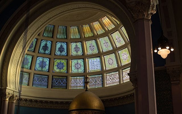 Interior Dome of Synagogue (Source: Scottish Jewish Heritage Centre/Sequoia Hearne)