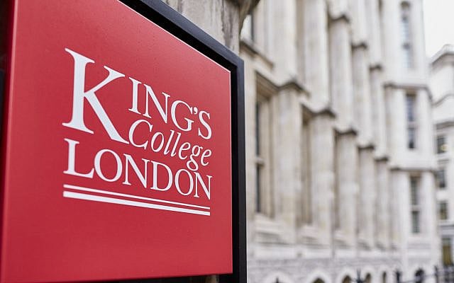 Photo Credit: King's College London