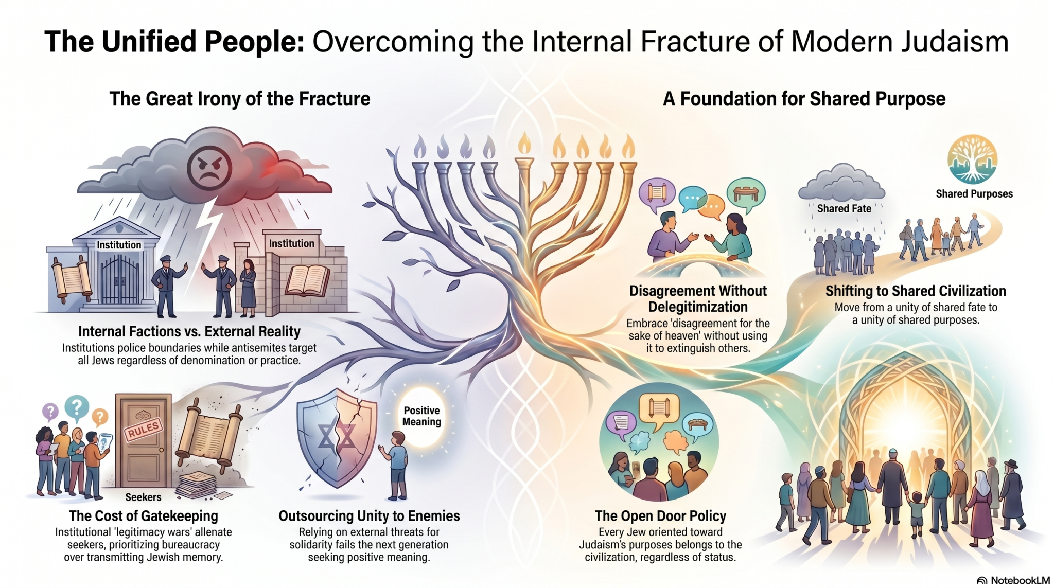 Judaism Is Fracturing. We Are Doing It to Ourselves.