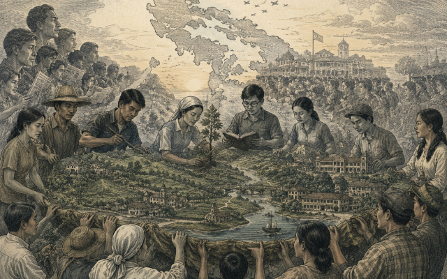 The People as Custodians of the Nation. AI Illustration. (Credit: ChatGPT)