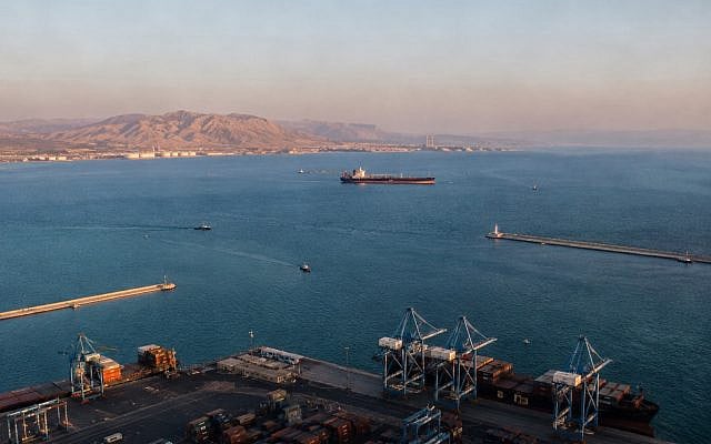 Conceptual illustration: A strategic maritime trade hub representing the India–Middle East–Europe Economic Corridor (IMEC). Image: AI-generated (free for commercial use).