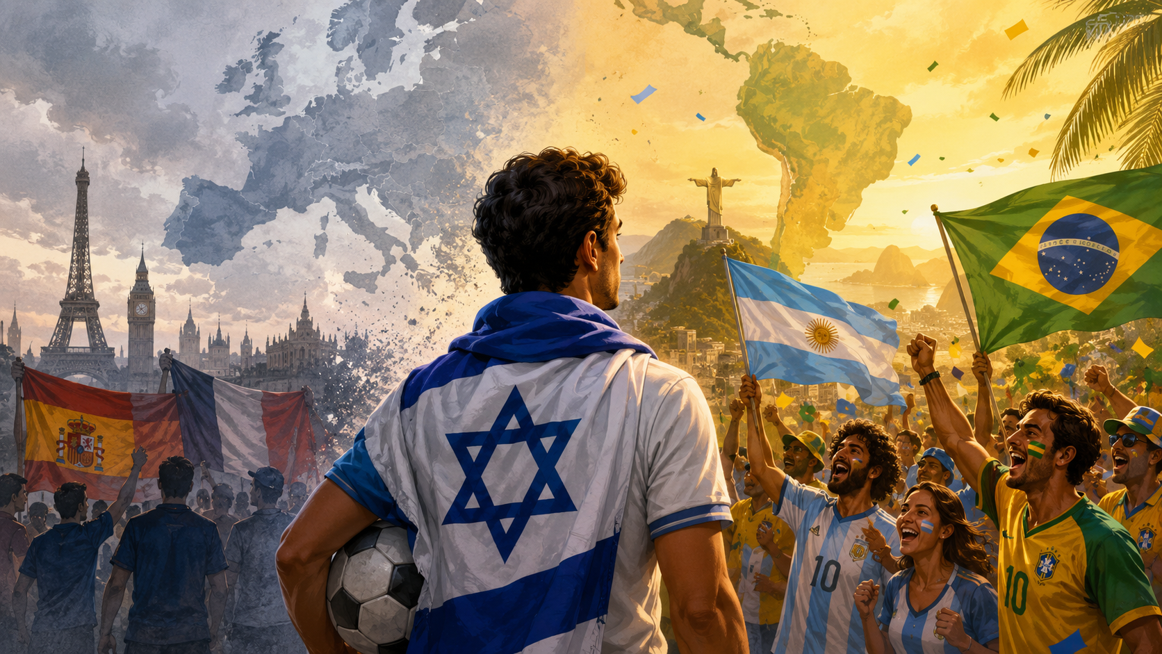 Israeli World Cup Loyalties Are Moving from Europe to South America