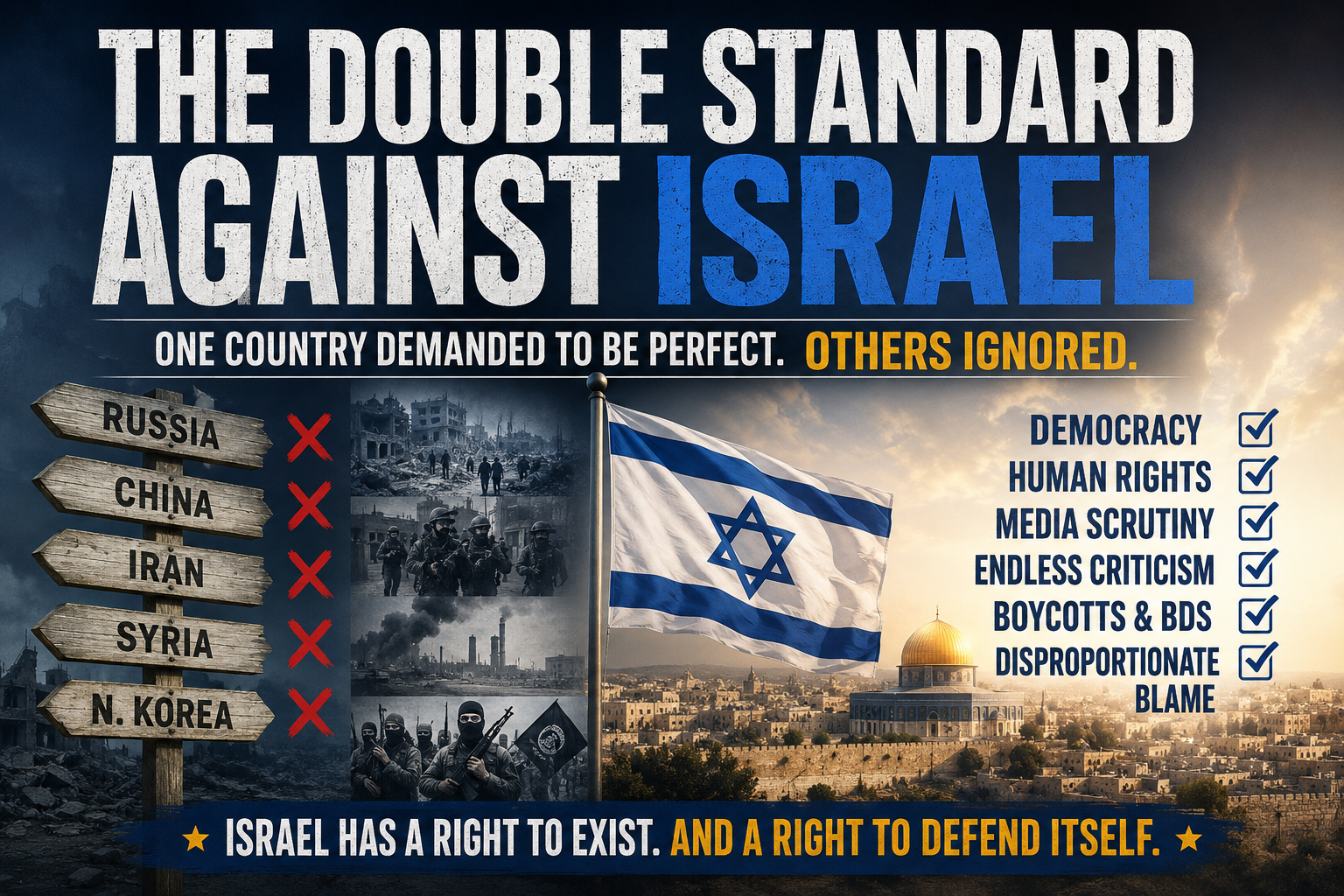 The Truth About Targeting Israel