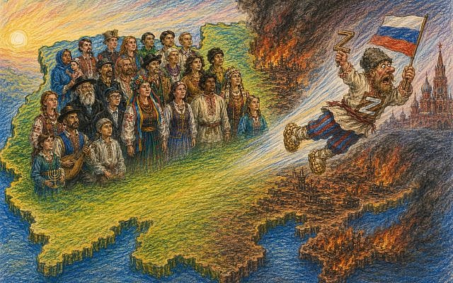 Ukraine Removed Russian from European Protection — but Added Hebrew and Yiddish: What Law No. 4699-IX Means. Image created using AI Ukraine Removed Russian from European Protection — but Added Hebrew and Yiddish: What Law No. 4699-IX Means. Image created using AI