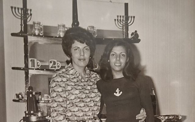 my grandmother and mother in Paris