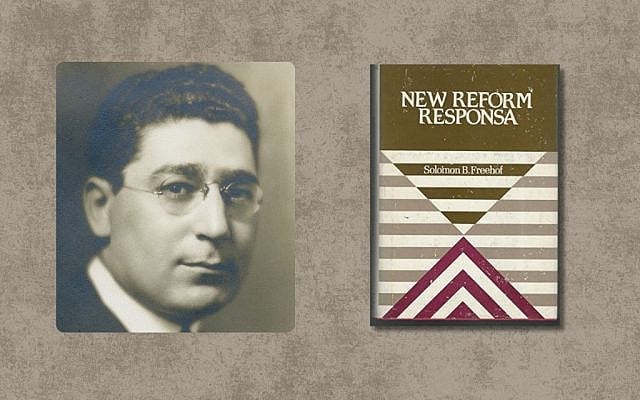 Rabbi Solomon B. Freehof in his younger years. American Jewish Archives. https://www.americanjewisharchives.org;  https://press.huc.edu/pittsburgh-book-launch.
Rabbi Solomon B. Freehof, New Reform Responsa (Philadelphia: The Hebrew Union College Press, 1980), which included a responsum titled “Halacha and Space Travel.”