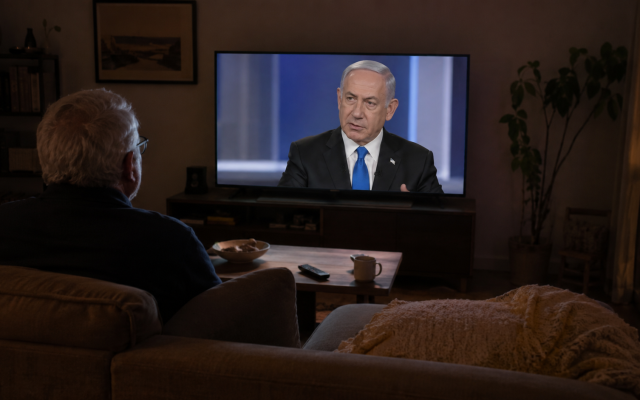 Watching the prime minister make the case — to the wrong audience. (ChatGPT)