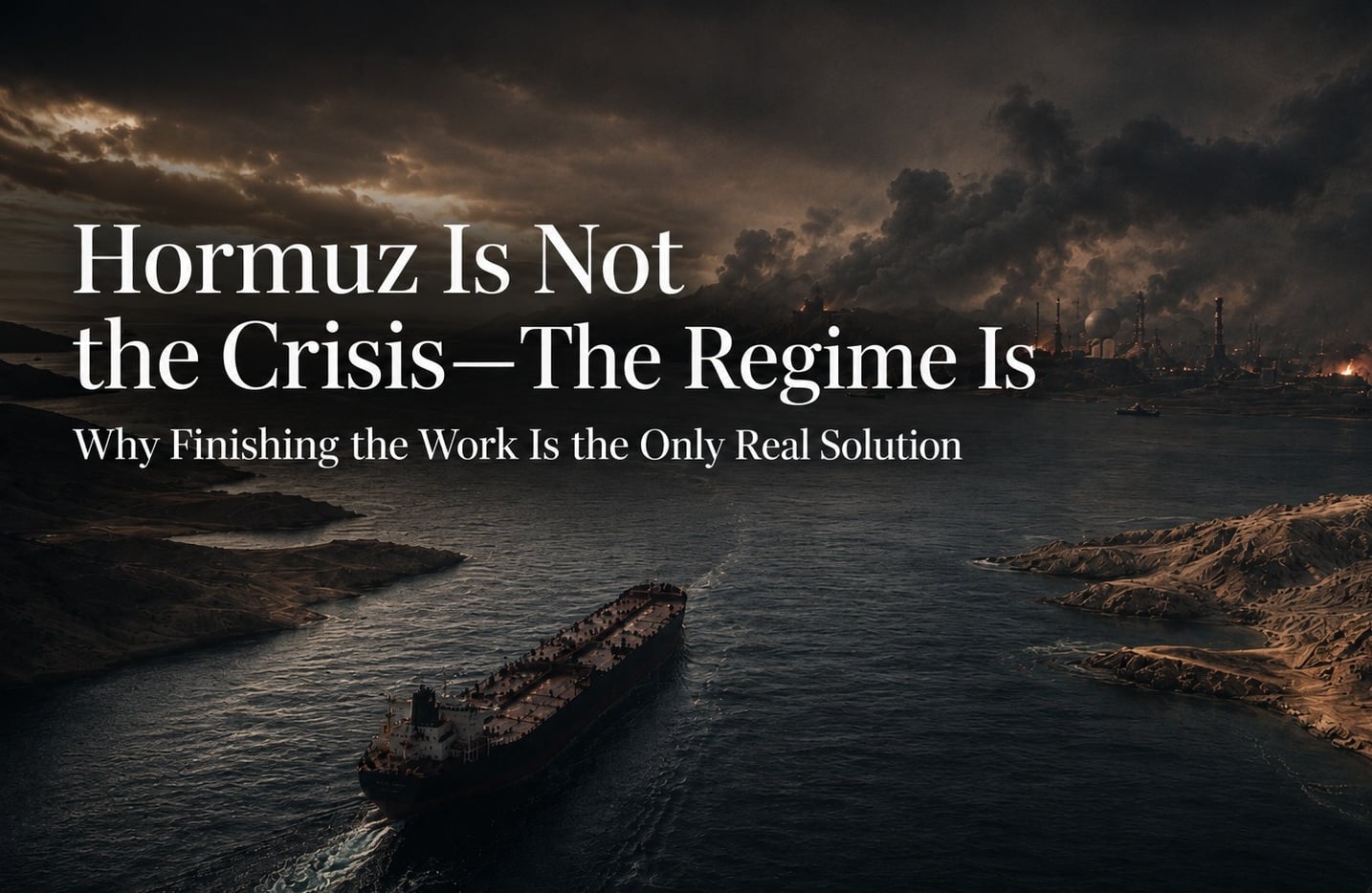 Hormuz Is Not the Crisis – The Regime Is