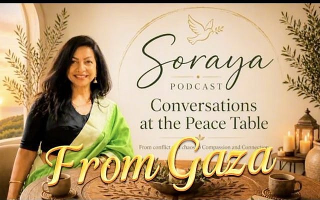 The podcast - Conversations at the PeaceTable- Photo credit Soraya