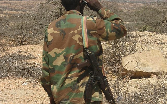 Member of Somaliland Security Forces - 2013

(Photo by Taken by Author)
