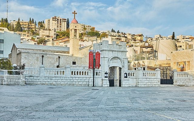 Church in Nazareth - courtesy of Shutterstock
